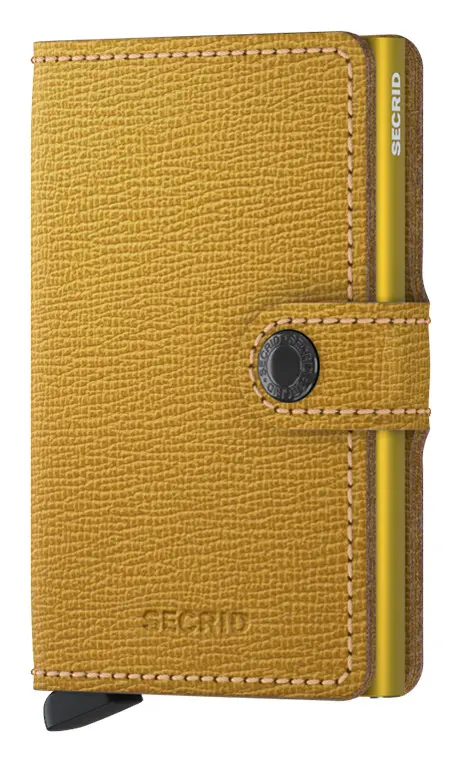 Mini peněženka Secrid Miniwallet Crisple Ochre