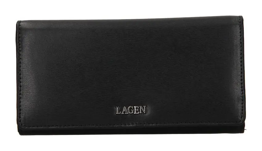 Dámská kožená peněženka Lagen 50310/1 Black