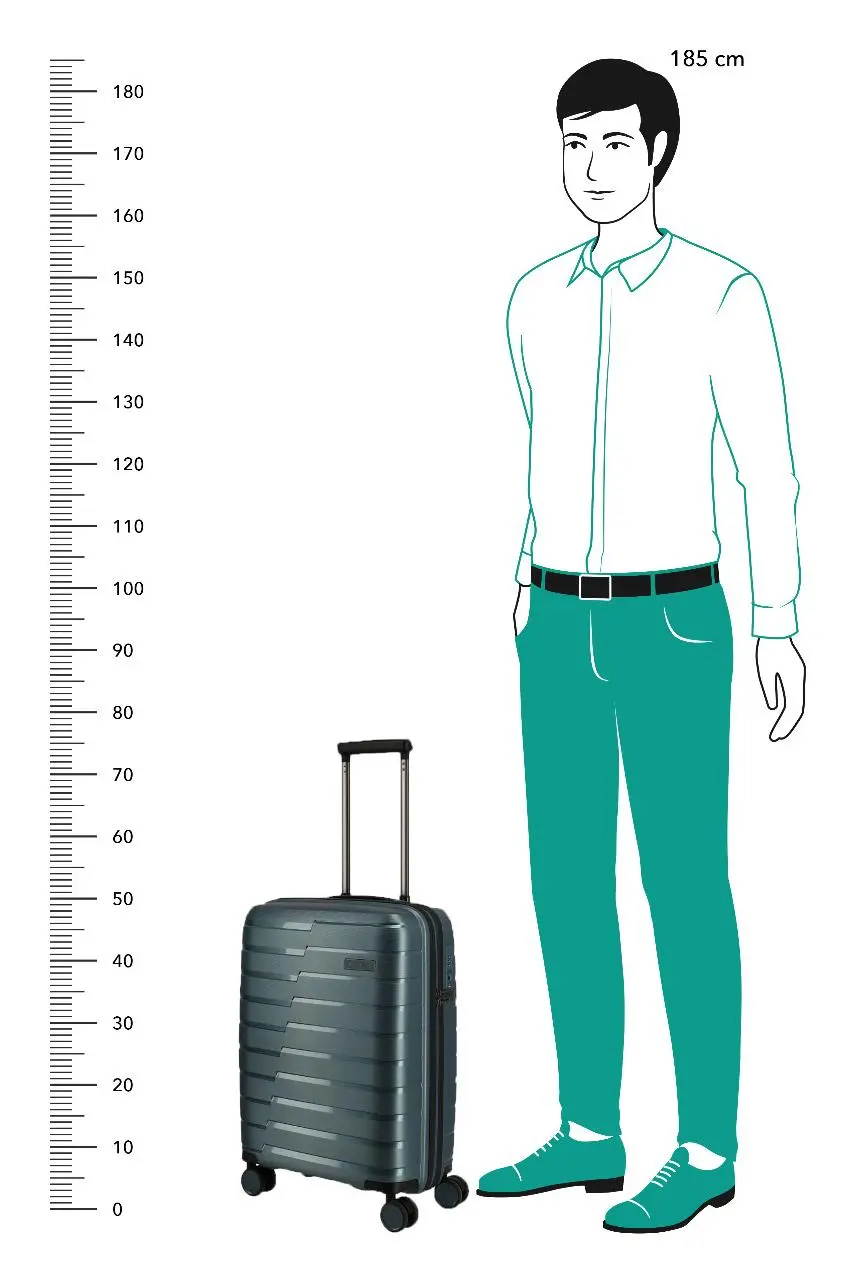 Travelite Air Base S Ice blue 37 L TRAVELITE-75347-25