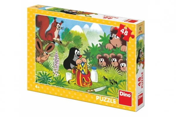 Puzzle Krtek a svačina 48 dílků