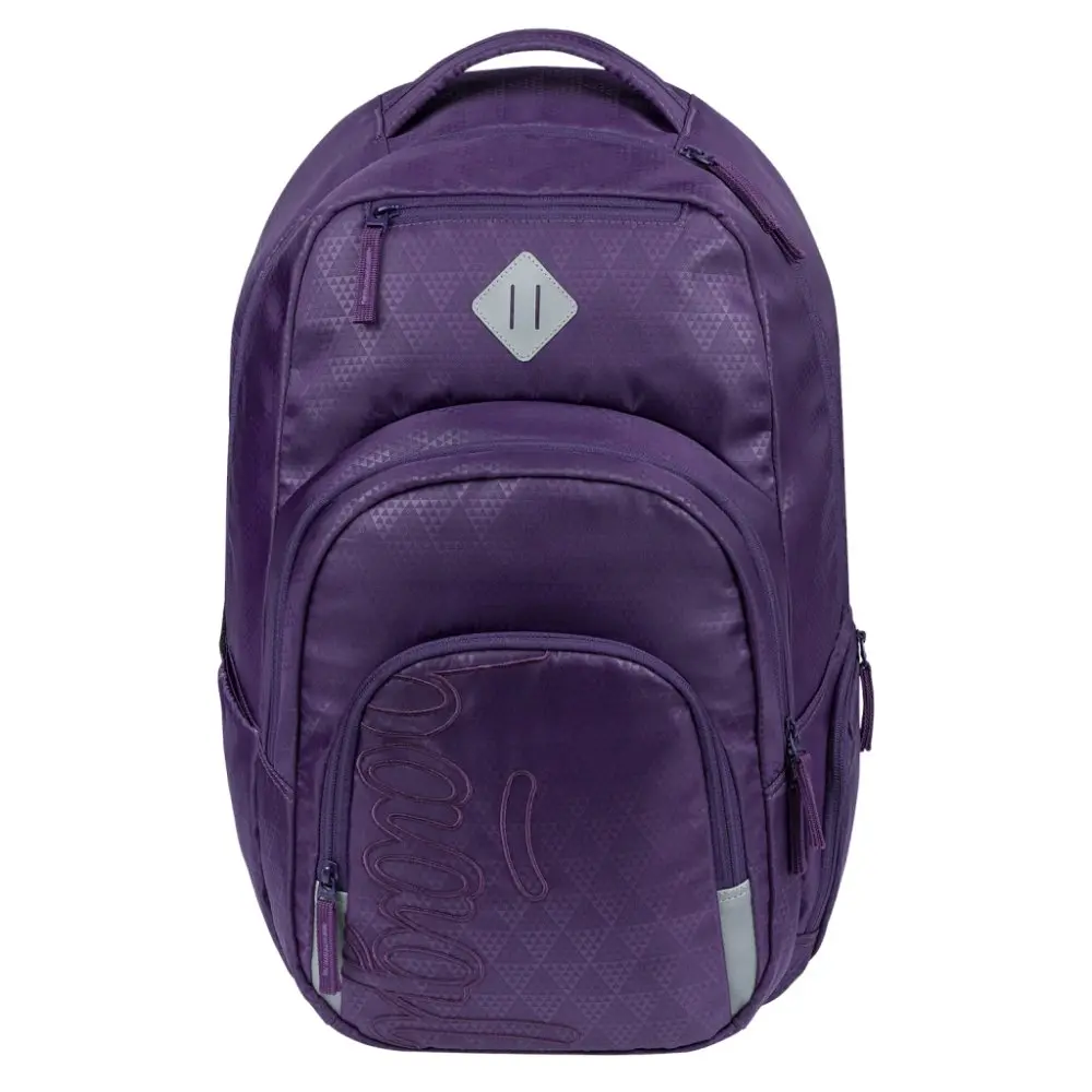 BAAGL Školní batoh Coolmate Plum