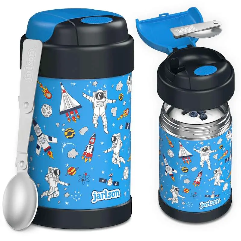 Termo nádoba na potraviny z nerezové oceli JARLSON YUMMY Vesmír 450ml