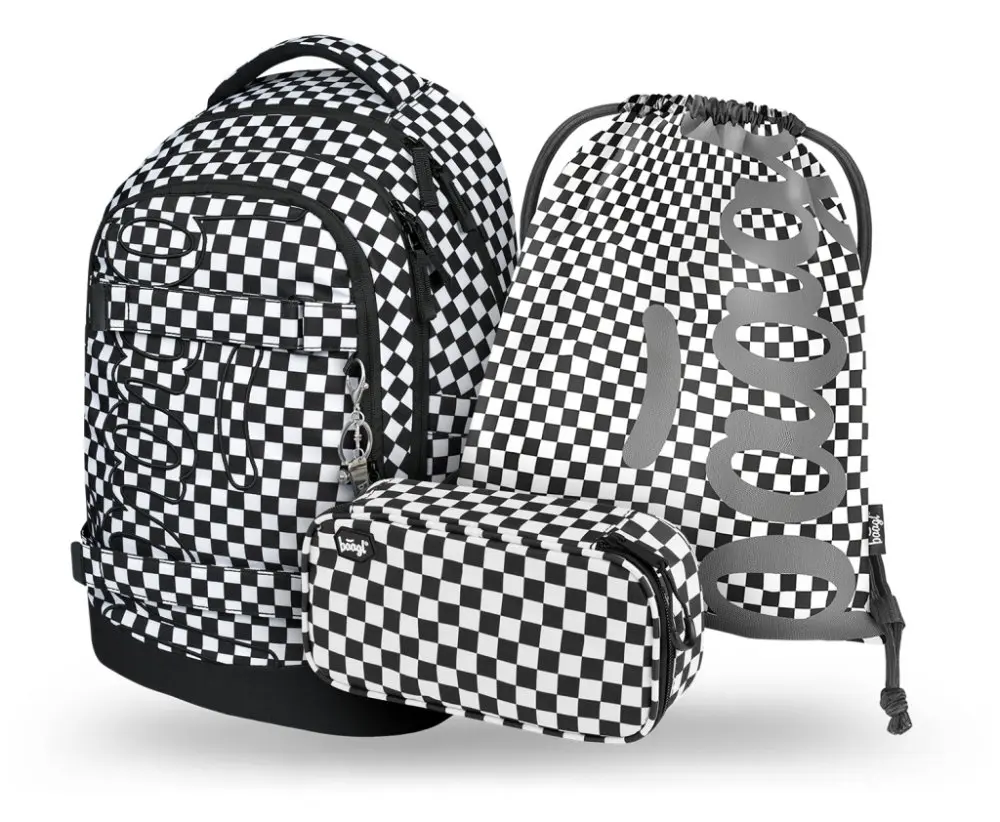 BAAGL SET 3 Skate max SKA: batoh, penál, sáček