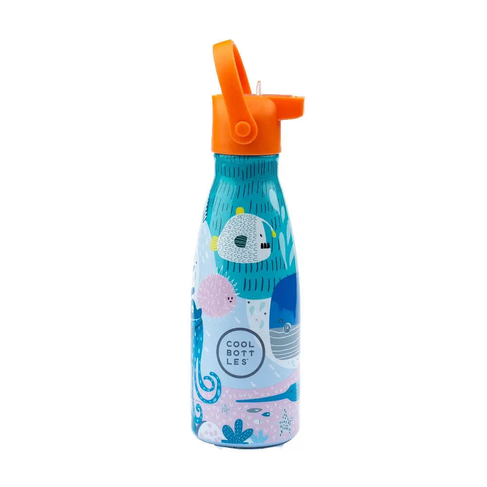 Dětská nerezová termolahev COOL BOTTLES Kids Sea World třívrstvá 260ml NEW