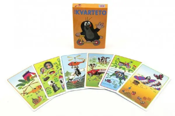 Karetní hra TEDDIES Kvarteto Krteček 2