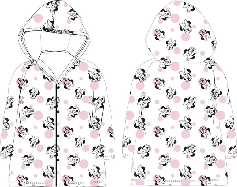 Dětská pláštěnka Minnie Mouse, 6 -7 let, 116/122 cm