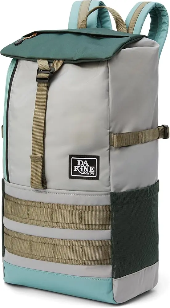 Batoh DAKINE MOTIVE ROLLTOP PACK 25L BLACK BALISTIC