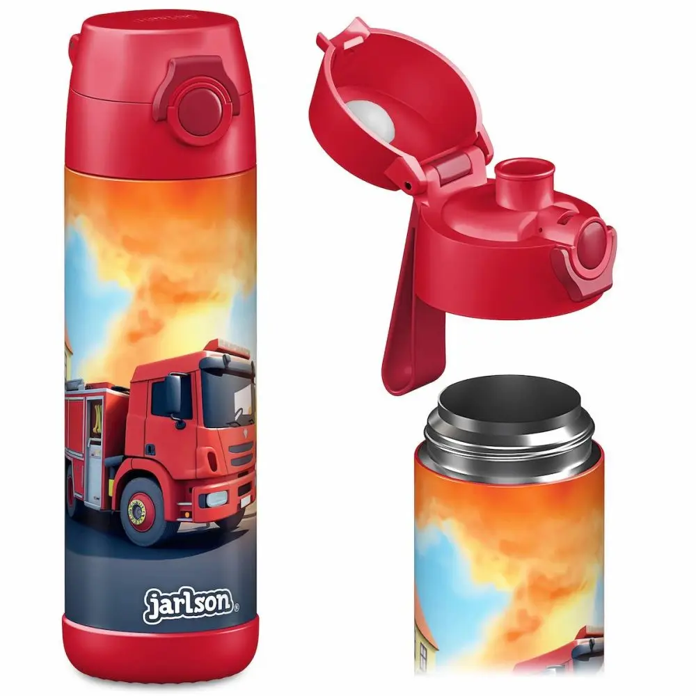 Dětská nerezová termoláhev JARLSON MALI Hasiči 500 ml