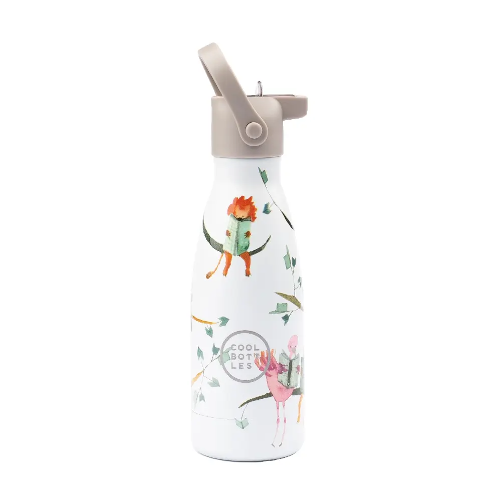 Dětská nerezová termolahev COOL BOTTLES Kids Reading Buddies třívrstvá 260ml