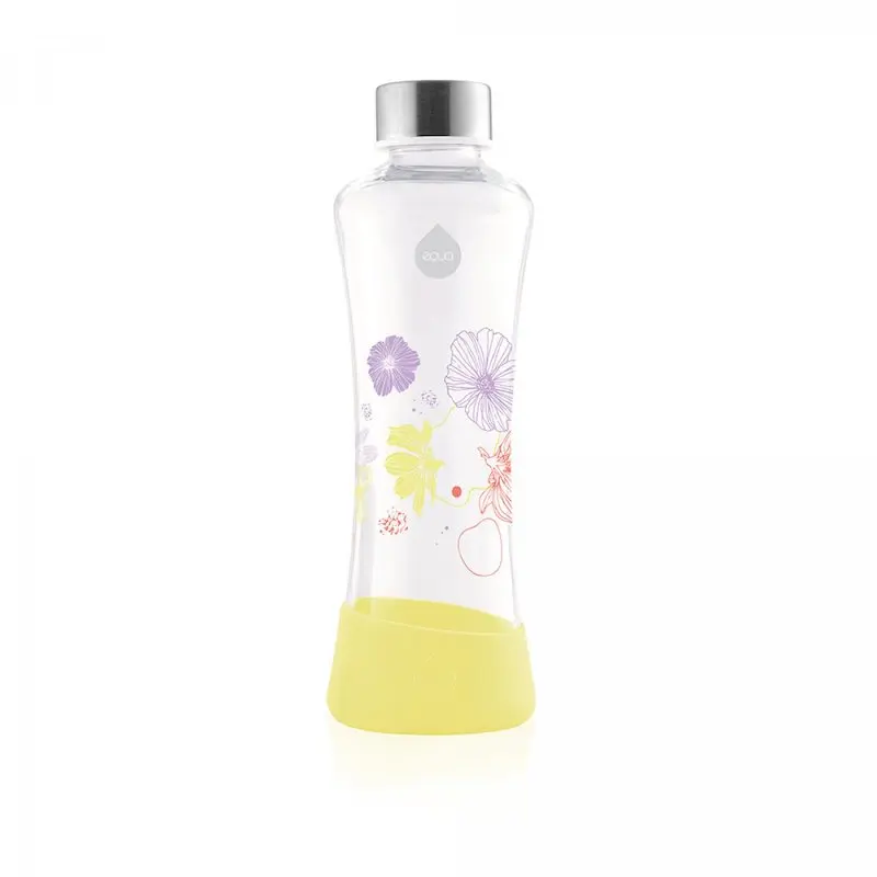 Láhev na pití Equa Squeeze Flowerhead Daisy 550 ml