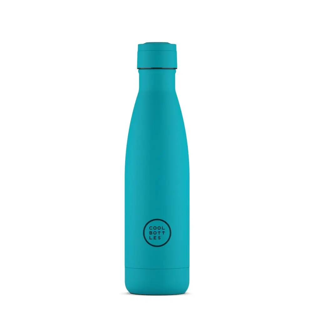 Nerezová termolahev COOL BOTTLES Vivid Turquoise třívrstvá 500ml NEW