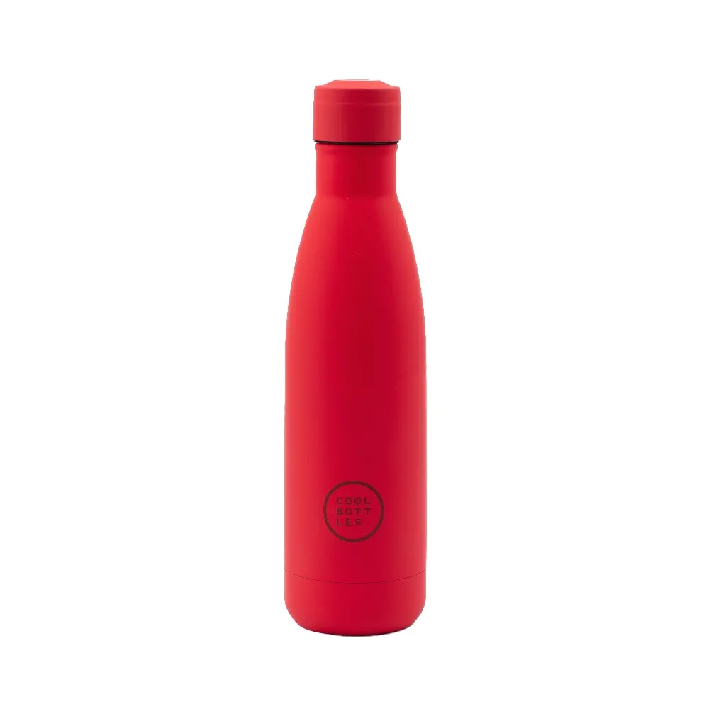 Nerezová termolahev COOL BOTTLES Vivid Red třívrstvá 500ml NEW