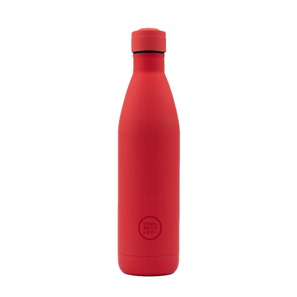 Nerezová termolahev COOL BOTTLES Vivid Red třívrstvá 750ml NEW