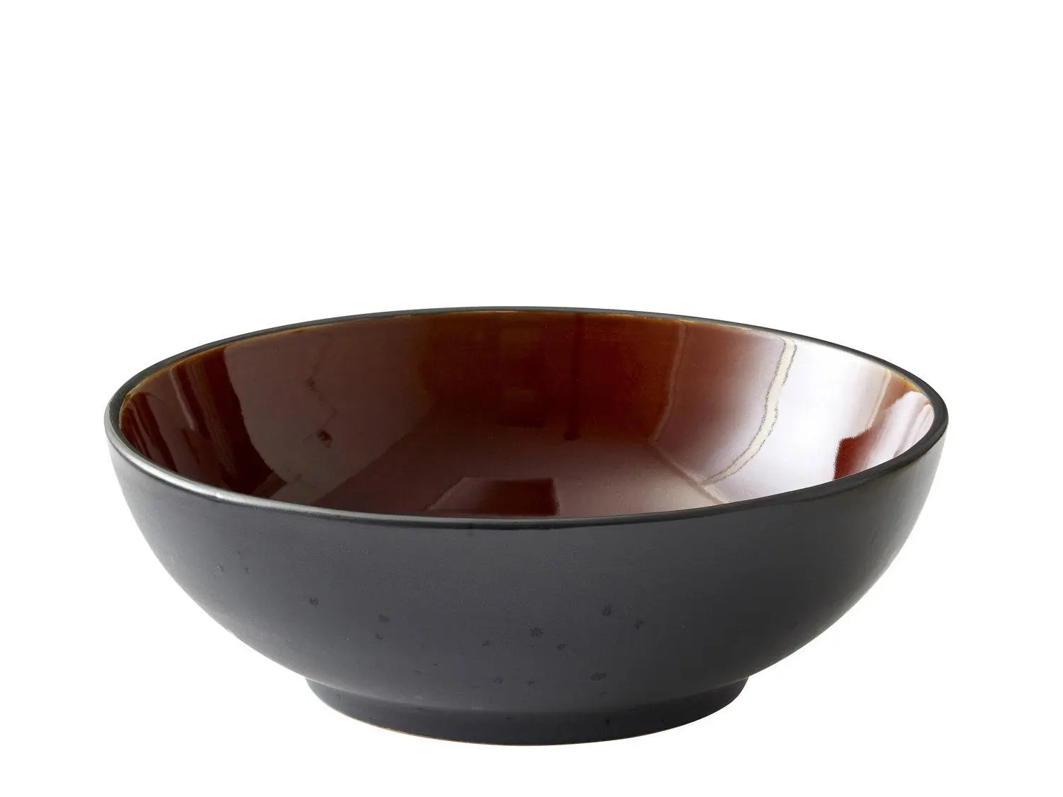 Zelená/černá mísa z kameniny ø 30 cm Gastro Green/Black – Bitz