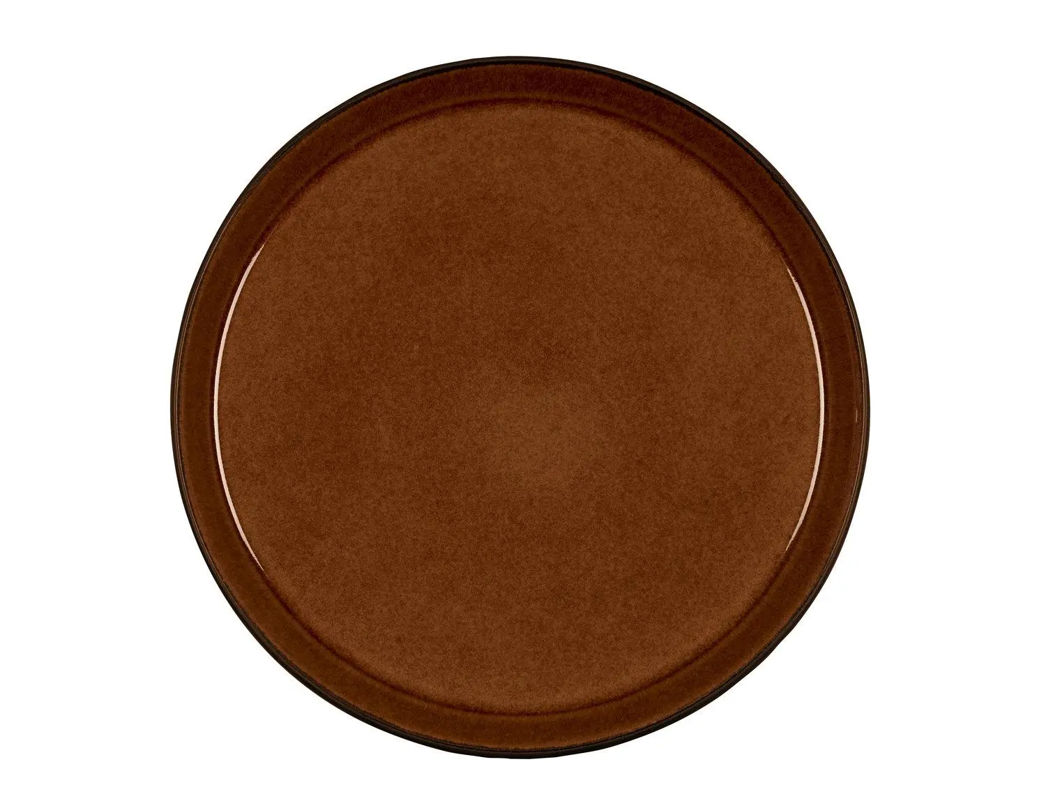 Černý/jantarový talíř z kameniny ø 27 cm Gastro Black/Amber – Bitz