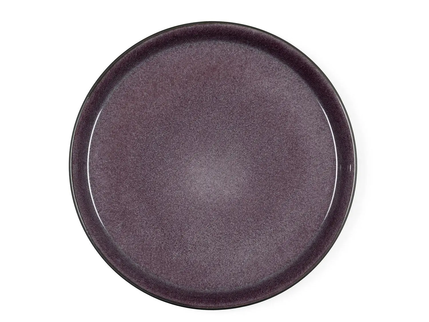 Černý/fialový talíř z kameniny ø 27 cm Gastro Black/Purple – Bitz