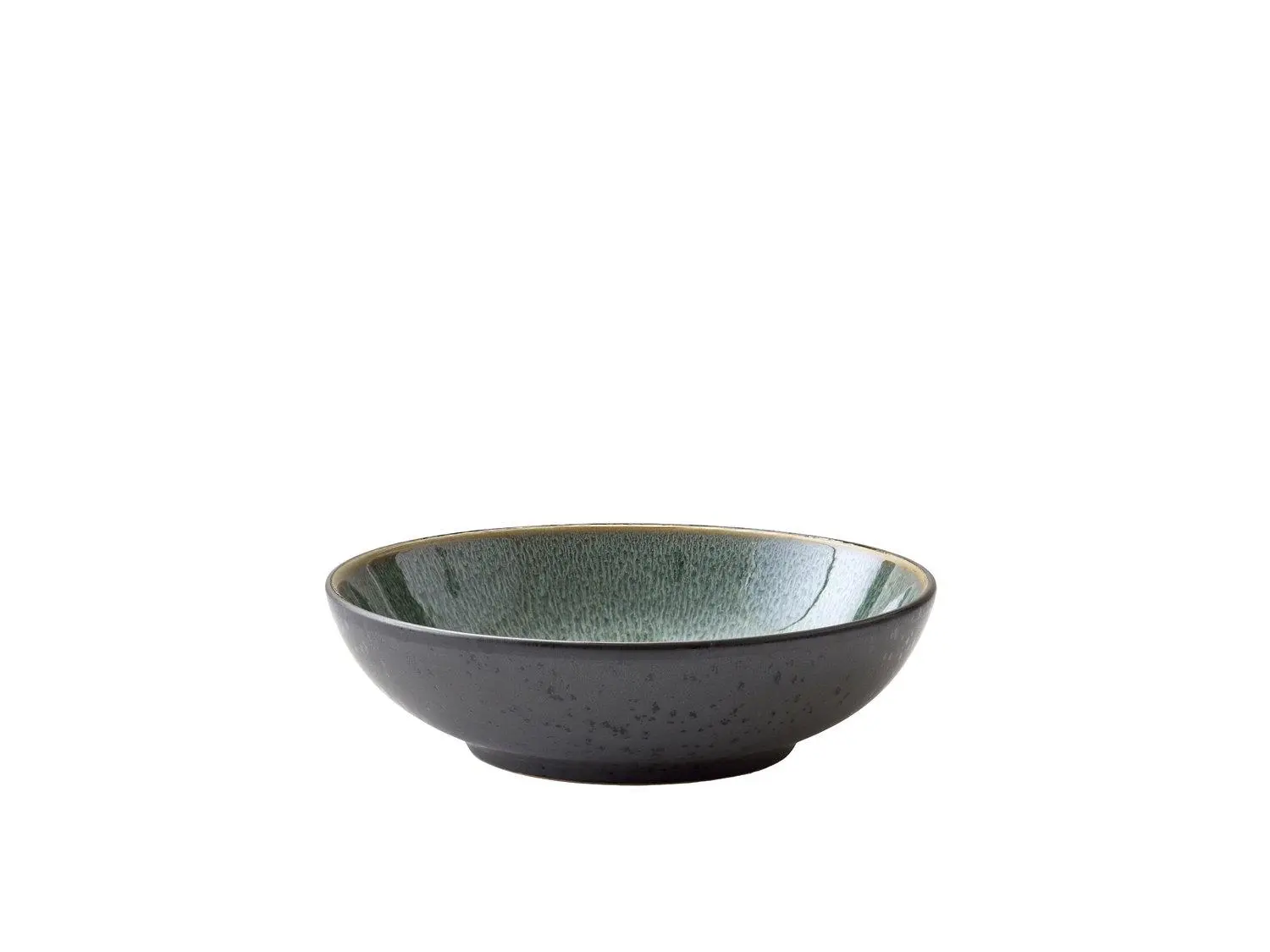 Zelená/černá miska z kameniny 1 l Gastro Green/Black – Bitz