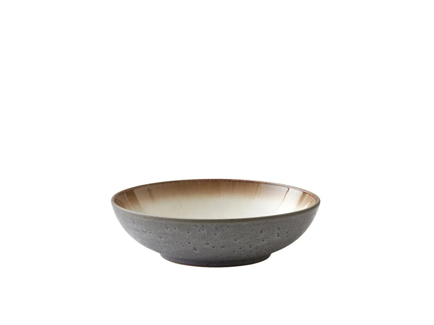 Bitz Kameninová mísa na těstoviny 20 cm Grey/Cream