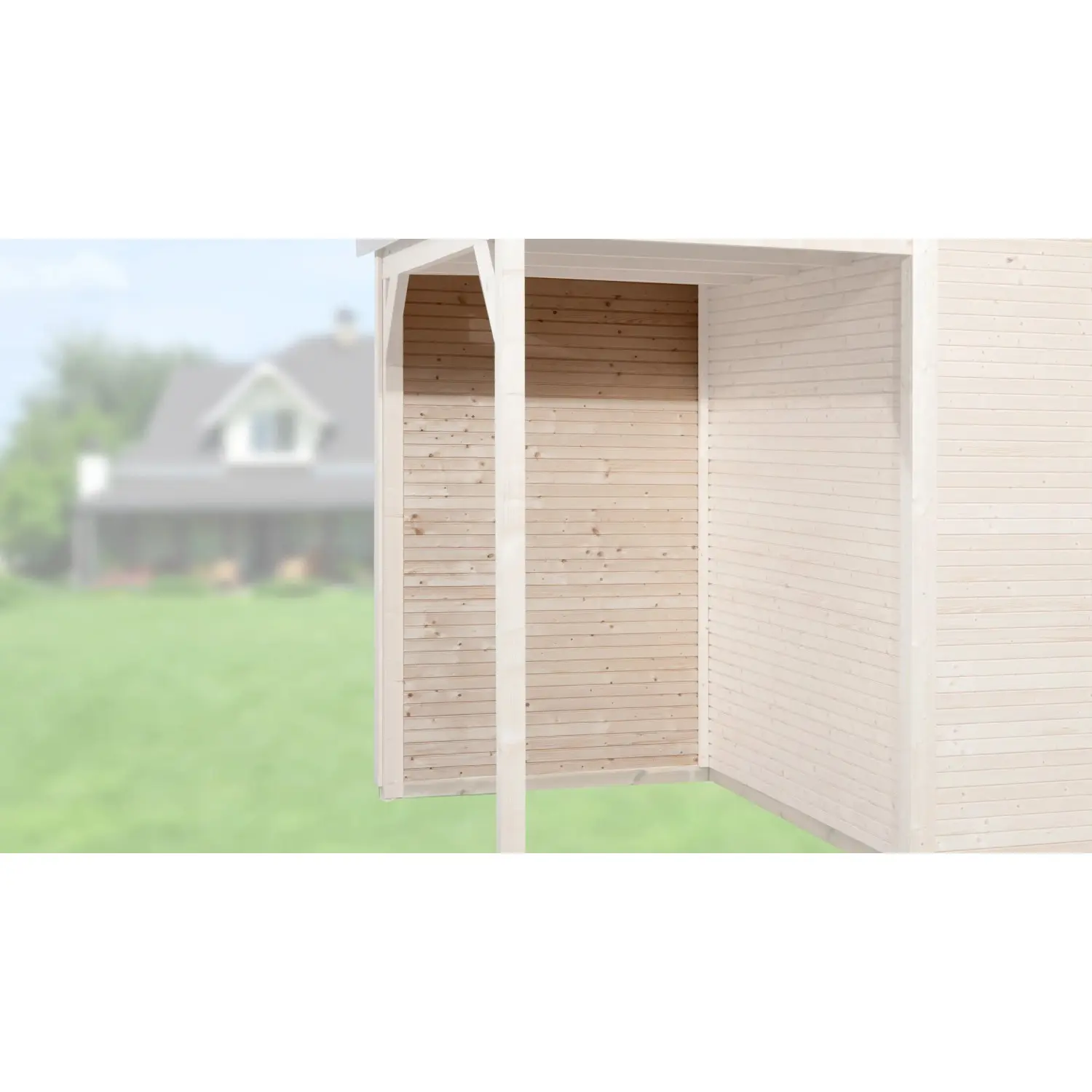 Weka Zadní stěna pro designový domek WekaLine 172, přírodní, 150 cm