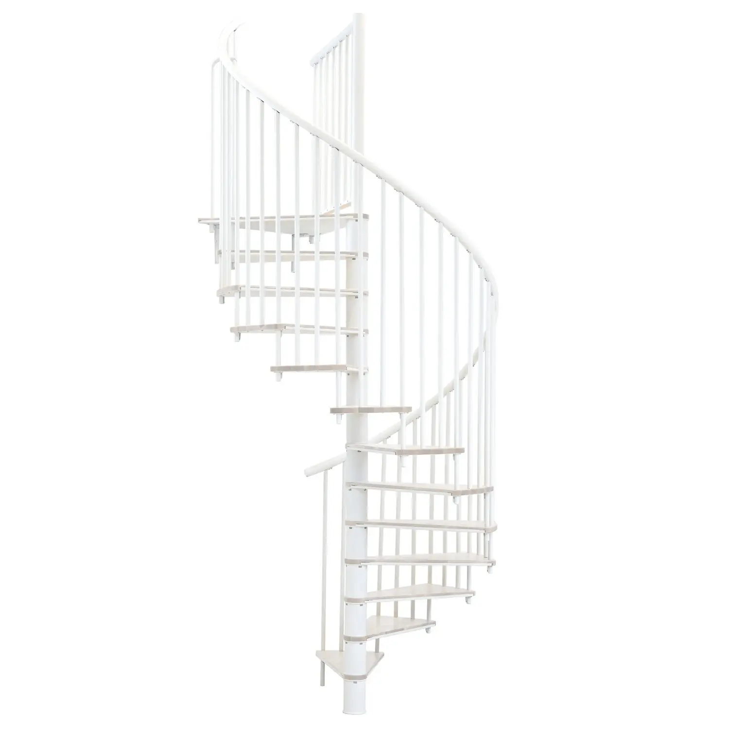 Minka STAIRS Kombinované točité schodiště Switch bílá/bílá pr. 140 cm