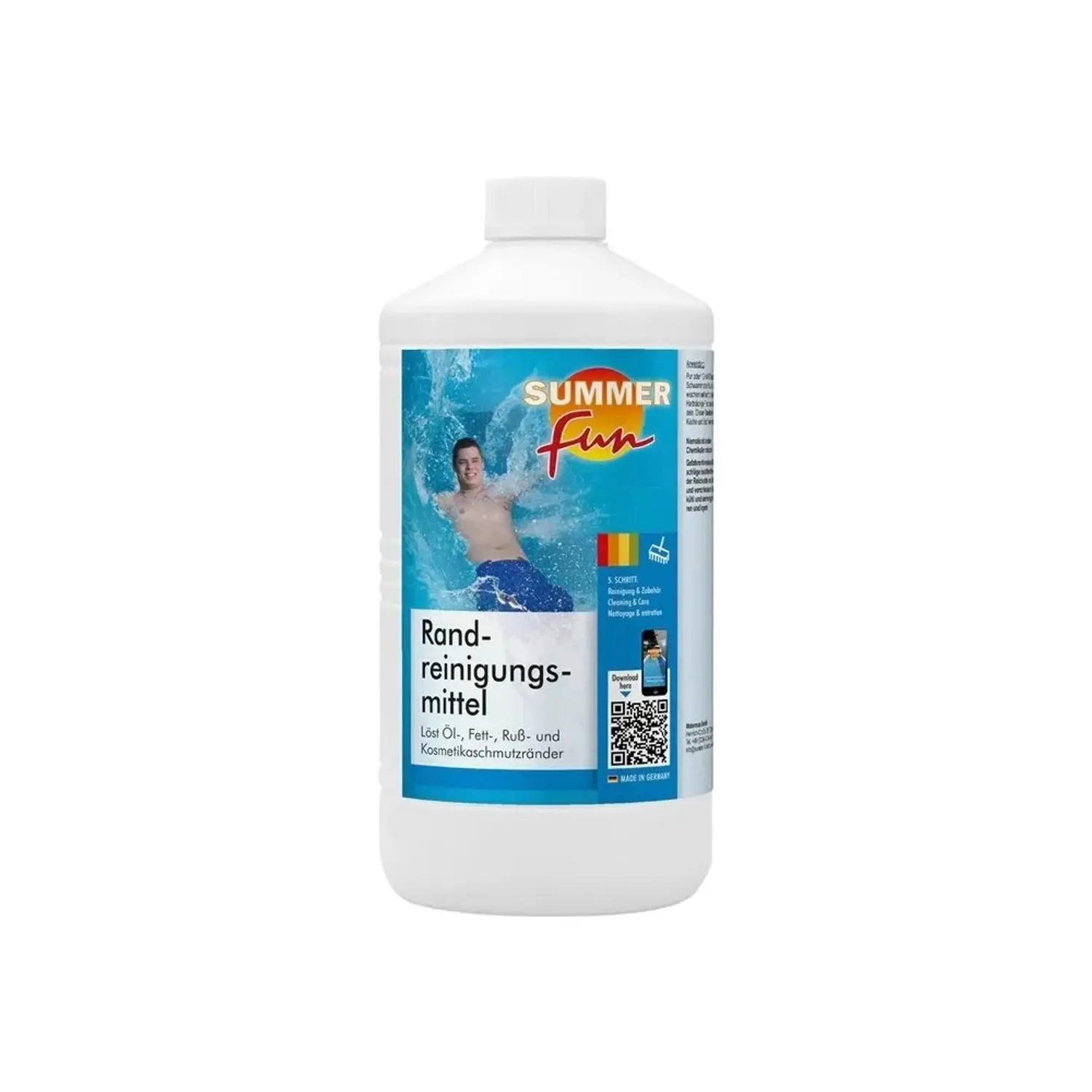 Summer Fun Čistič okrajů bazénů (nepěnivý) 1 l