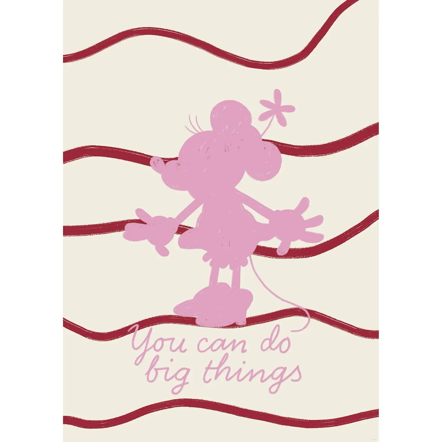 Komar Plakát Disney Minnie Mouse You Can Do Big Things 50 x 70 cm