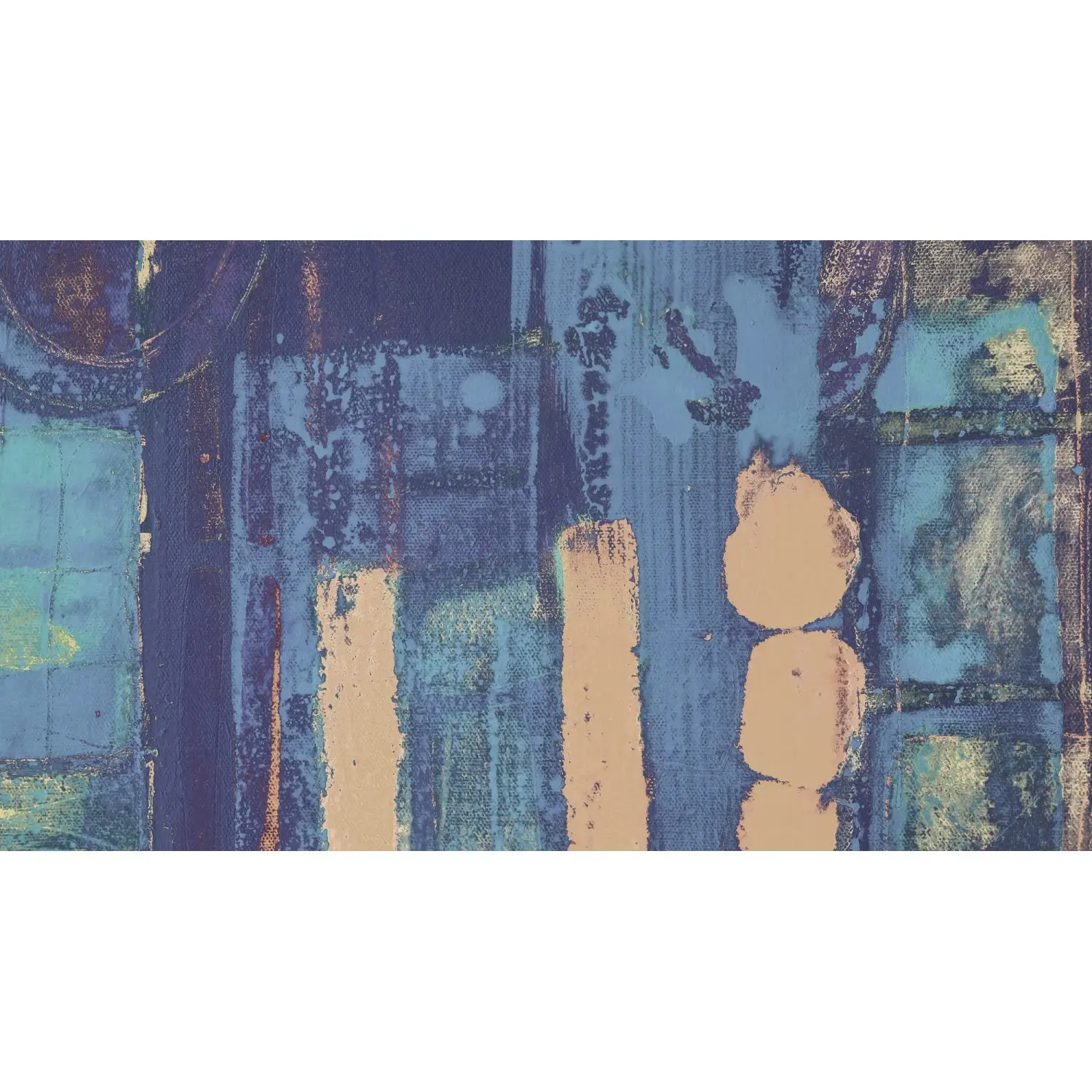 Komar Vliesová fototapeta Stems Blooming Blue, 500 x 280 cm