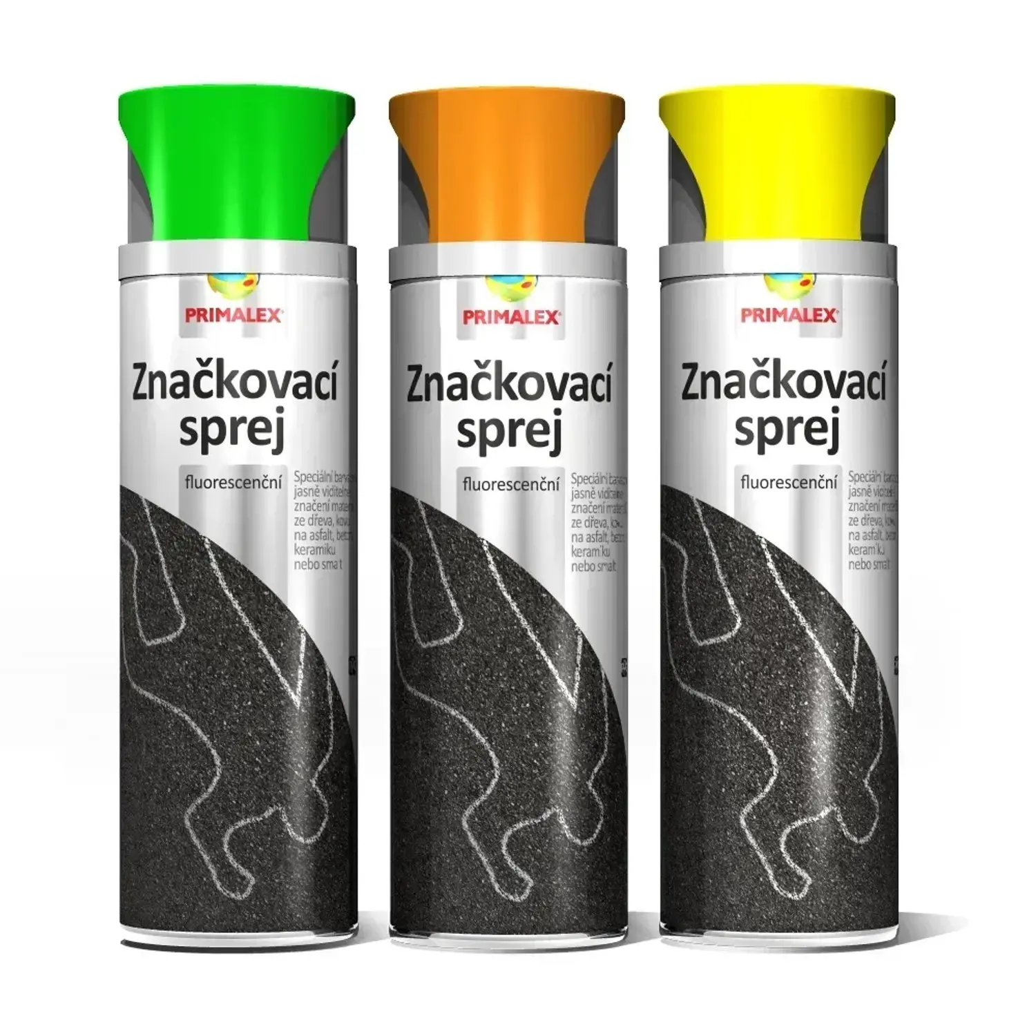 PRIMALEX Značkovací sprej žlutý 500 ml