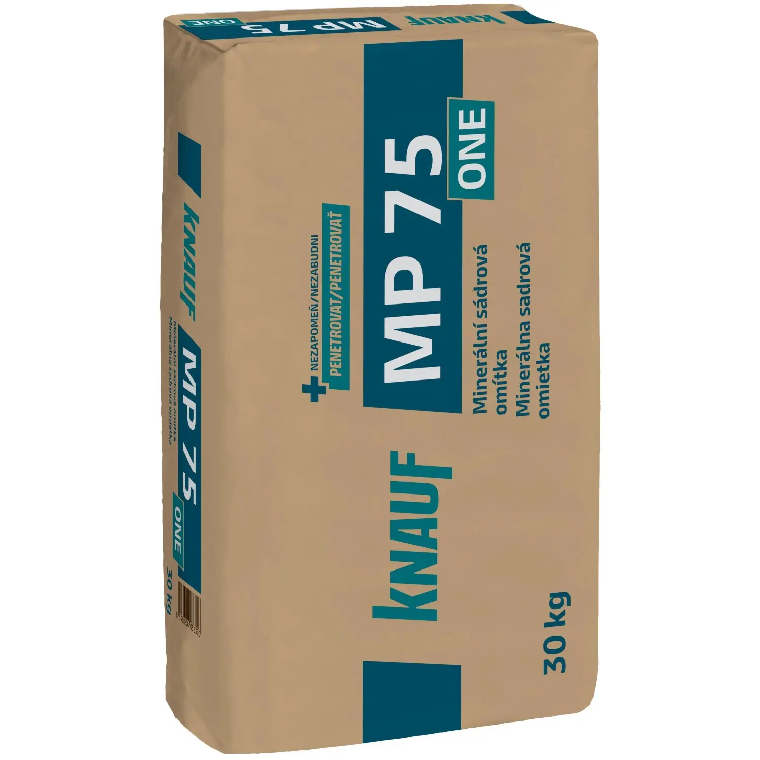 Knauf Jednovrstvá minerální sádrová omítka MP 75 ONE, 30 kg