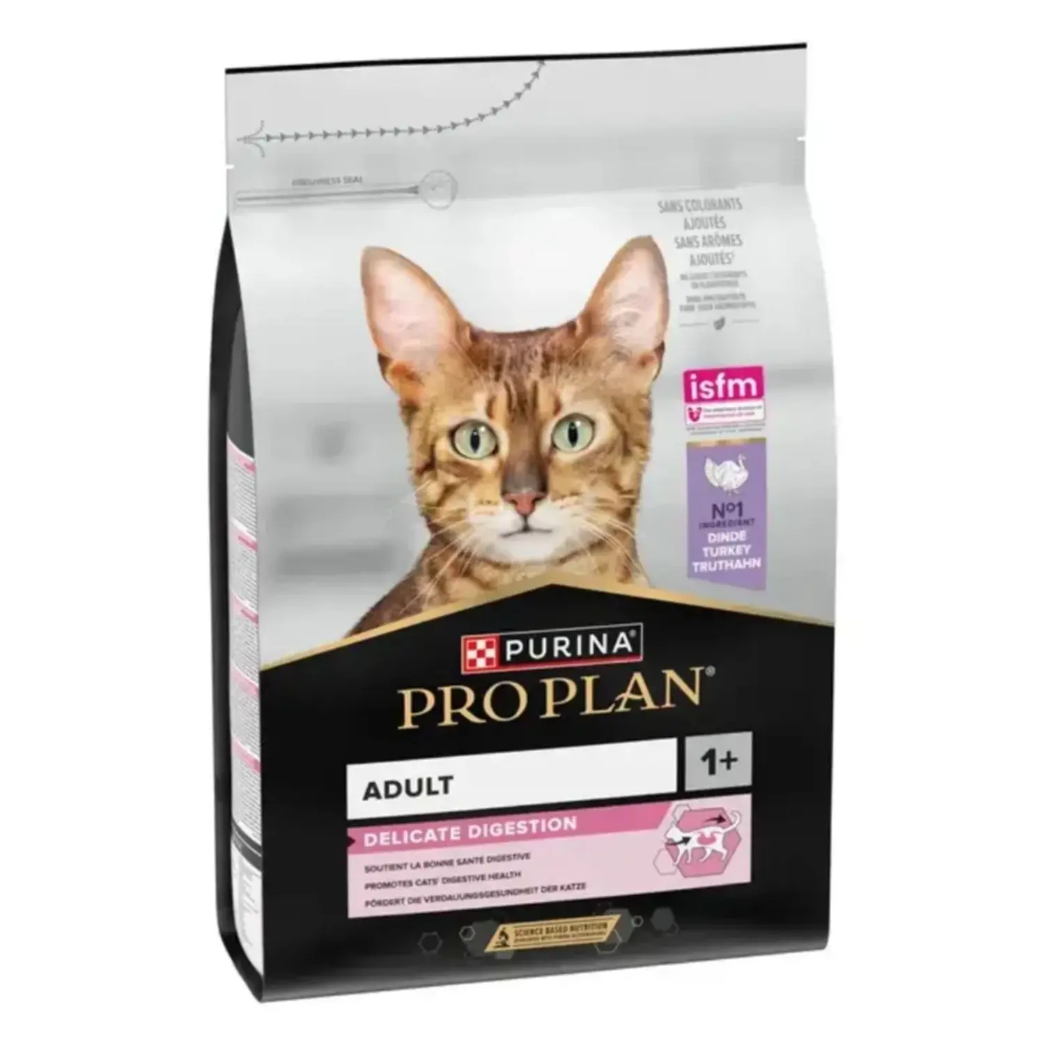 PRO PLAN Granule pro kočky Adult Delicate Digestion krůta, 10 kg