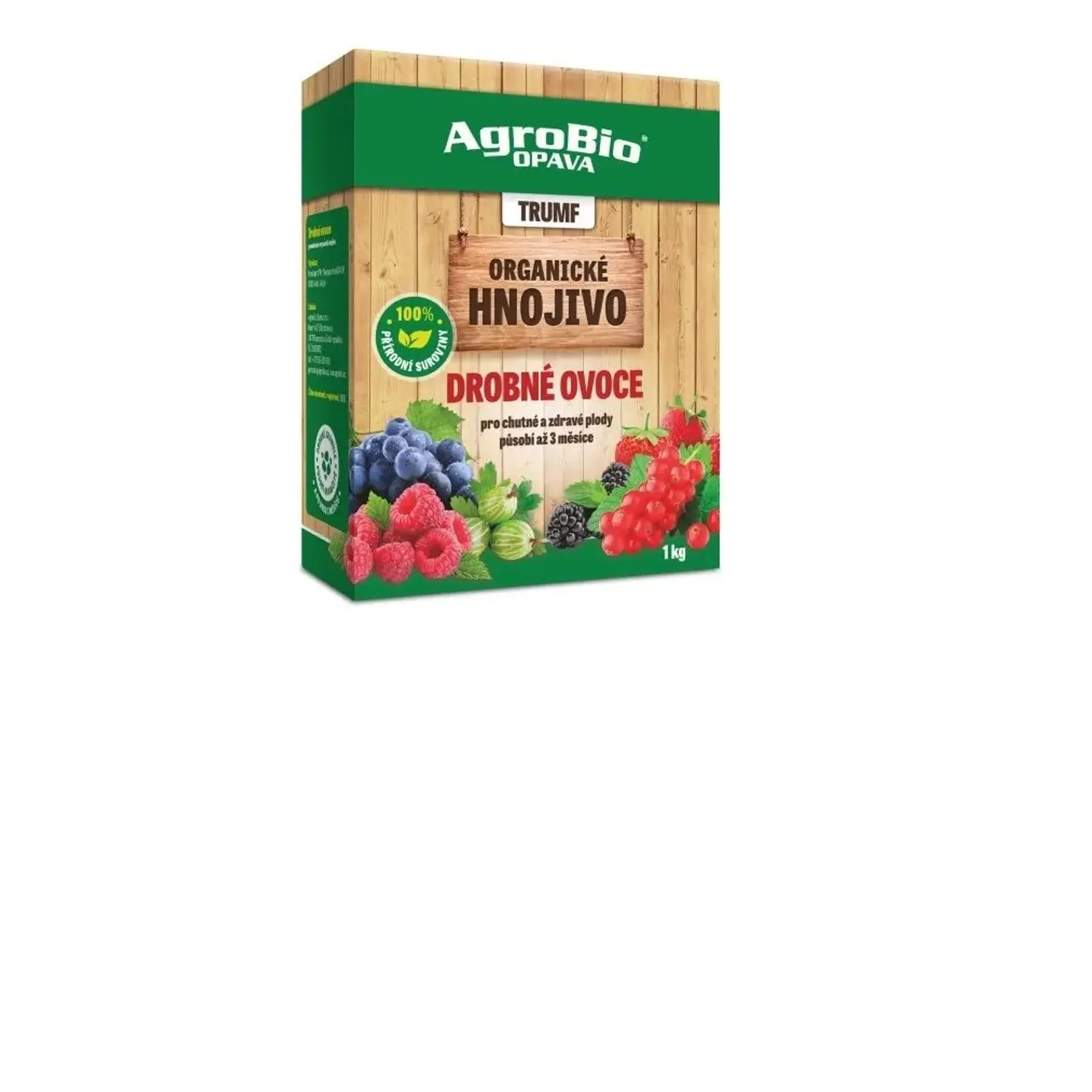 TRUMF Organické hnojivo Drobné ovoce 1kg
