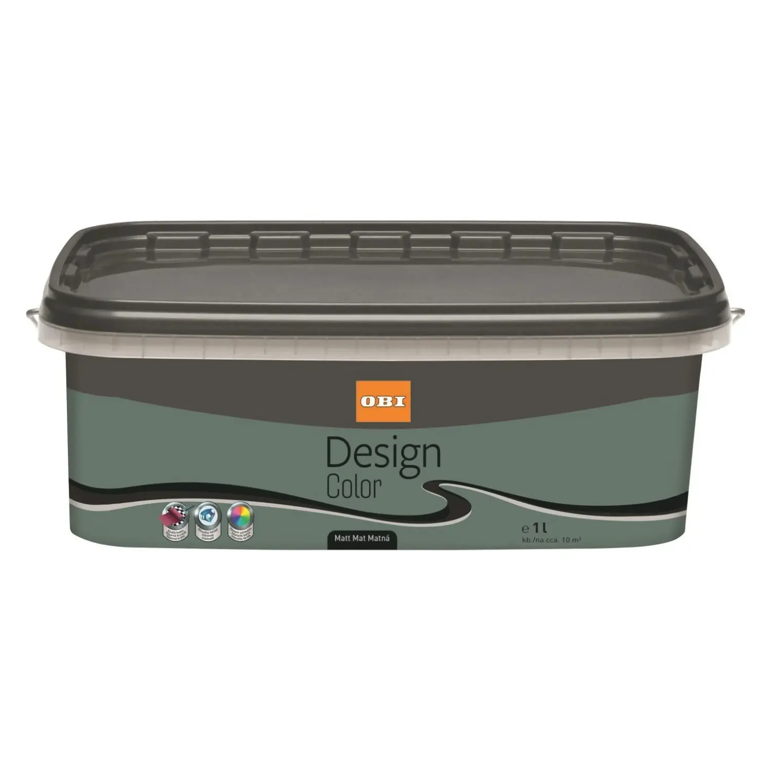 OBI Interiérová barva Design Color matná Eukalyptus 1 l