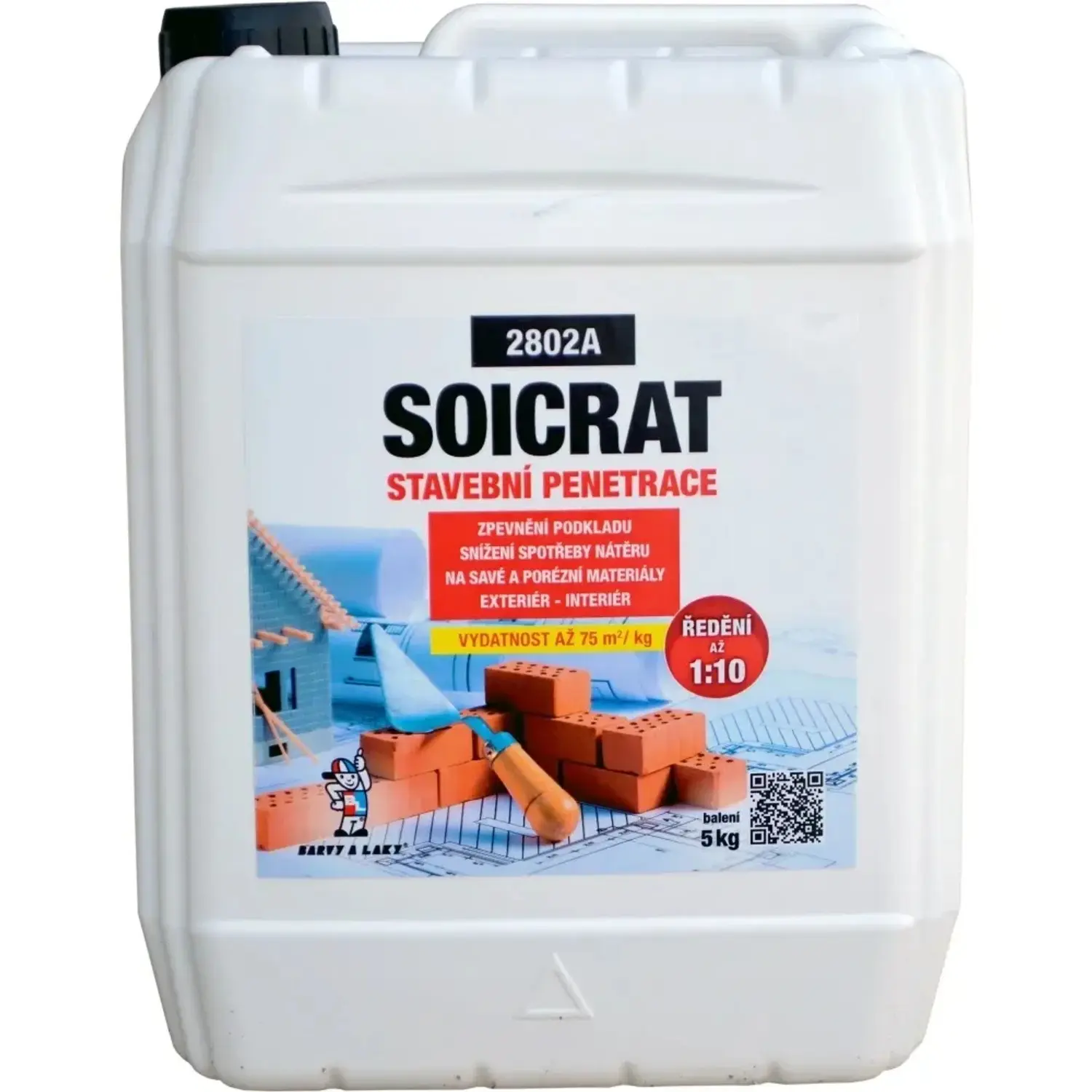 SOICRAT Stavební penetrace 2802A 5 kg