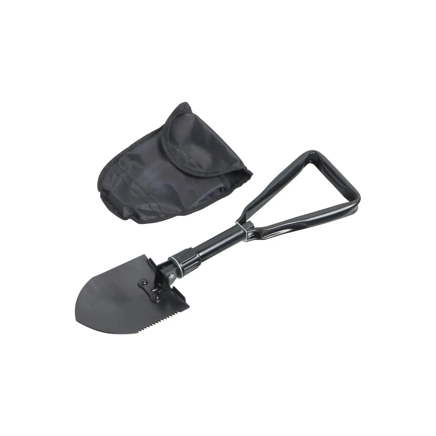 LUX-TOOLS Skládací lopatka z uhlíkové oceli 16 cm - 41 cm