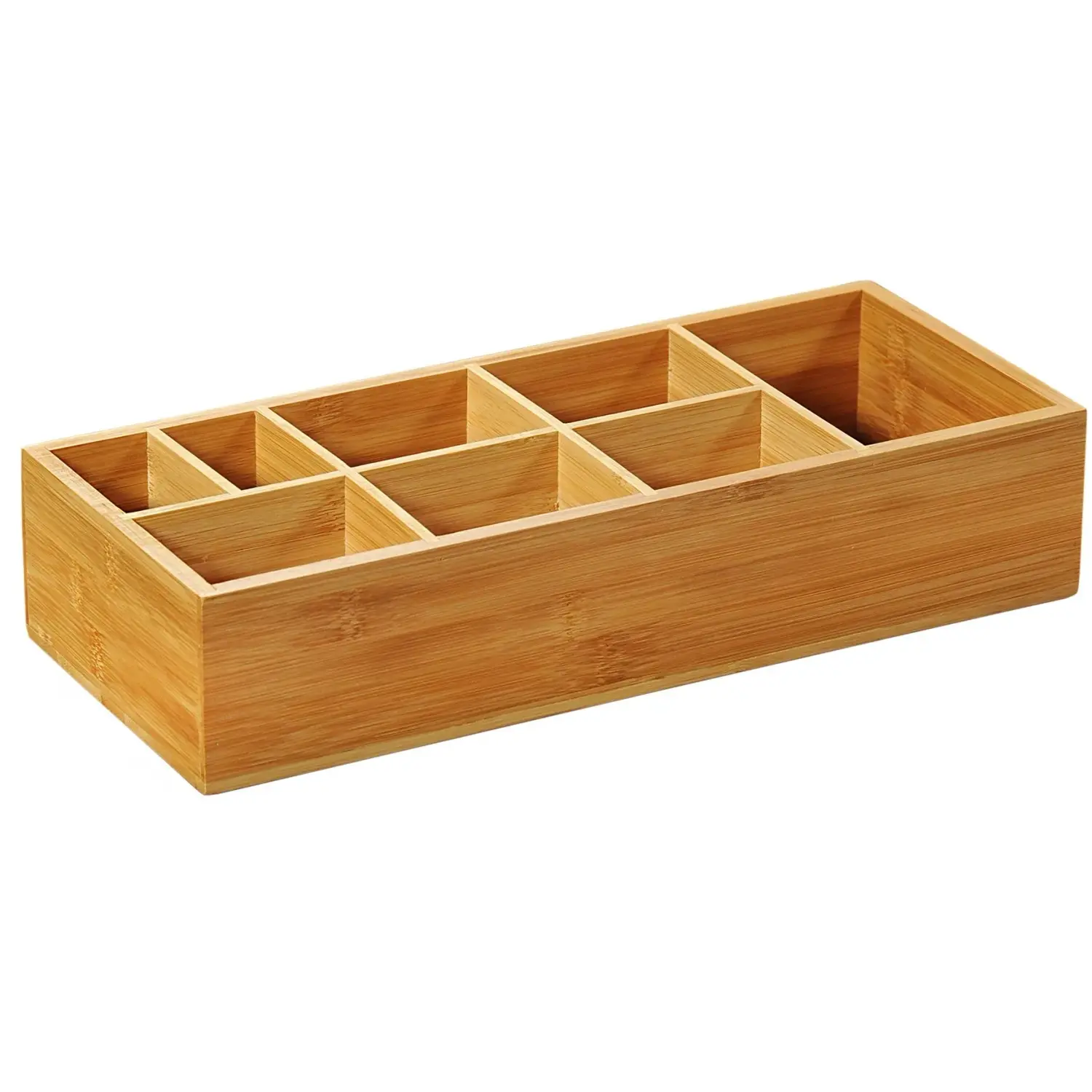 KESPER Víceúčelový skladovací box bambusový 15 x 36 x 7,5 cm