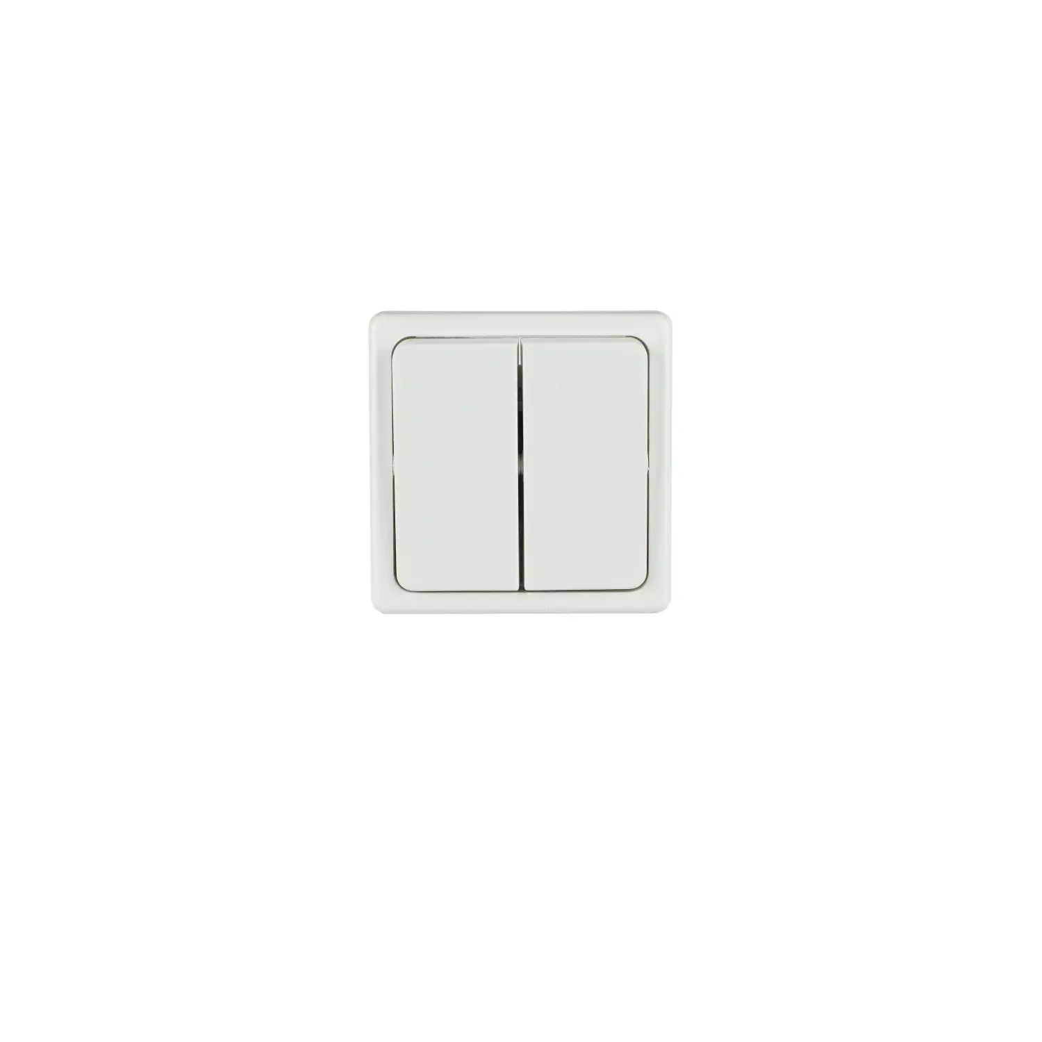 SEZ Sériový spínač Standard DS 1201-5 bílý 28 x 82 x 82 mm