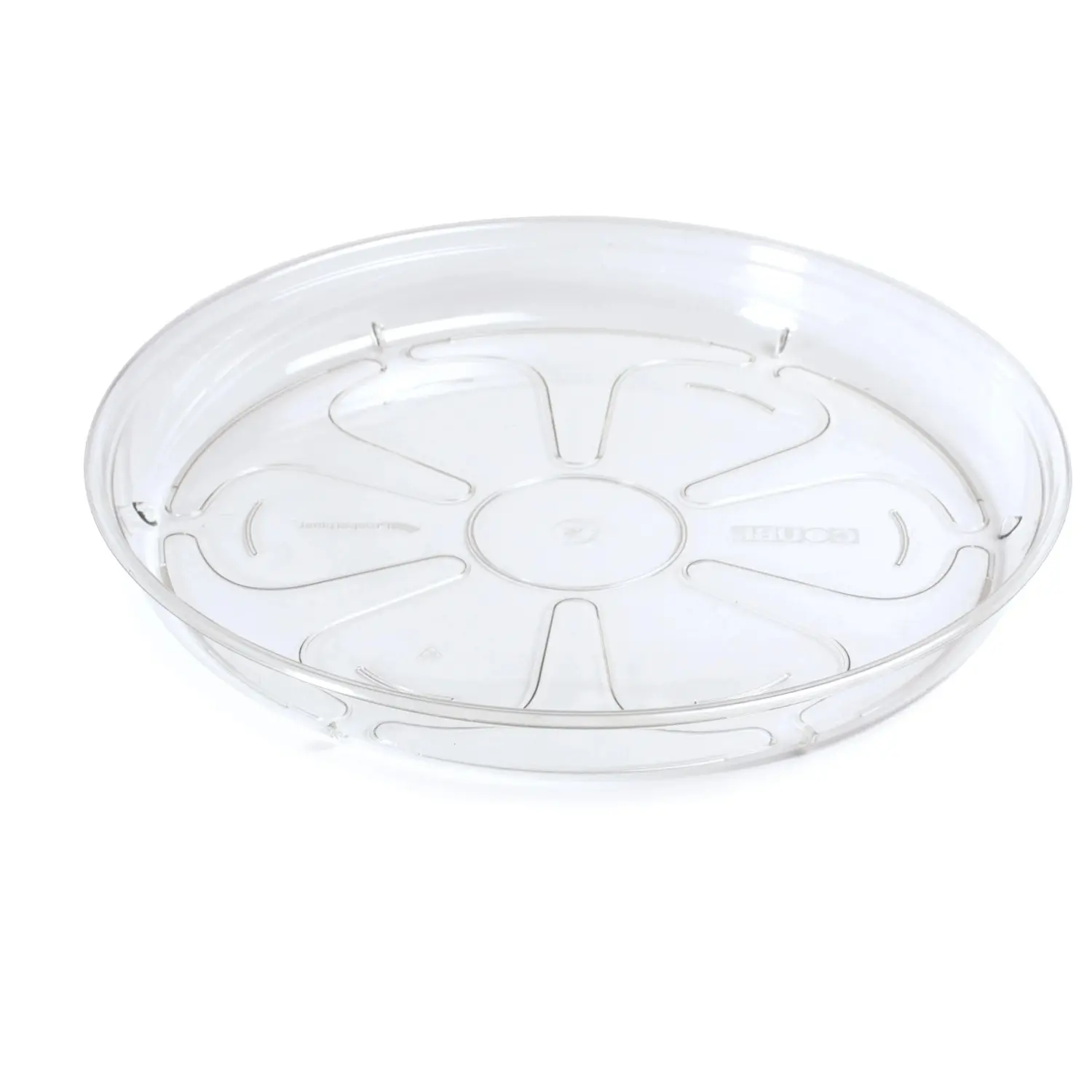 Prosperplast Miska pod květináč Coubi transparentní, varianta 12 cm