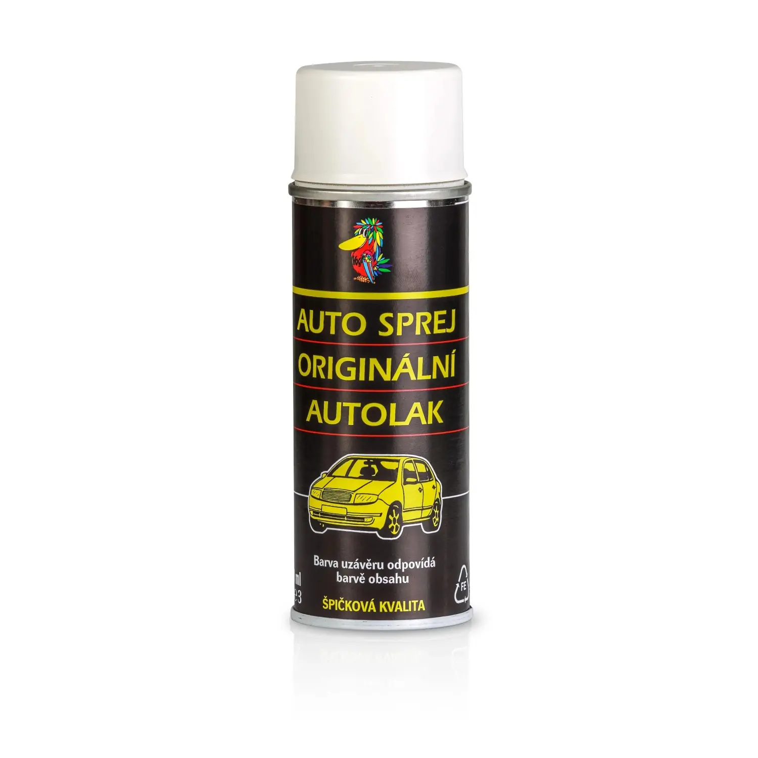 Dupli-Color Auto-Sprej lak 200 ml, (0100) Bílá matná