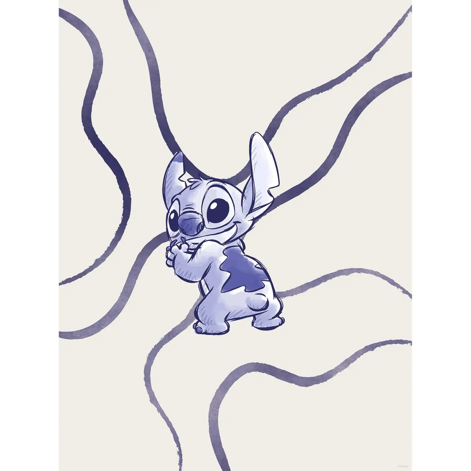 Komar Plakát Disney Lilo and Stitch Brave and Wild 30 x 40 cm