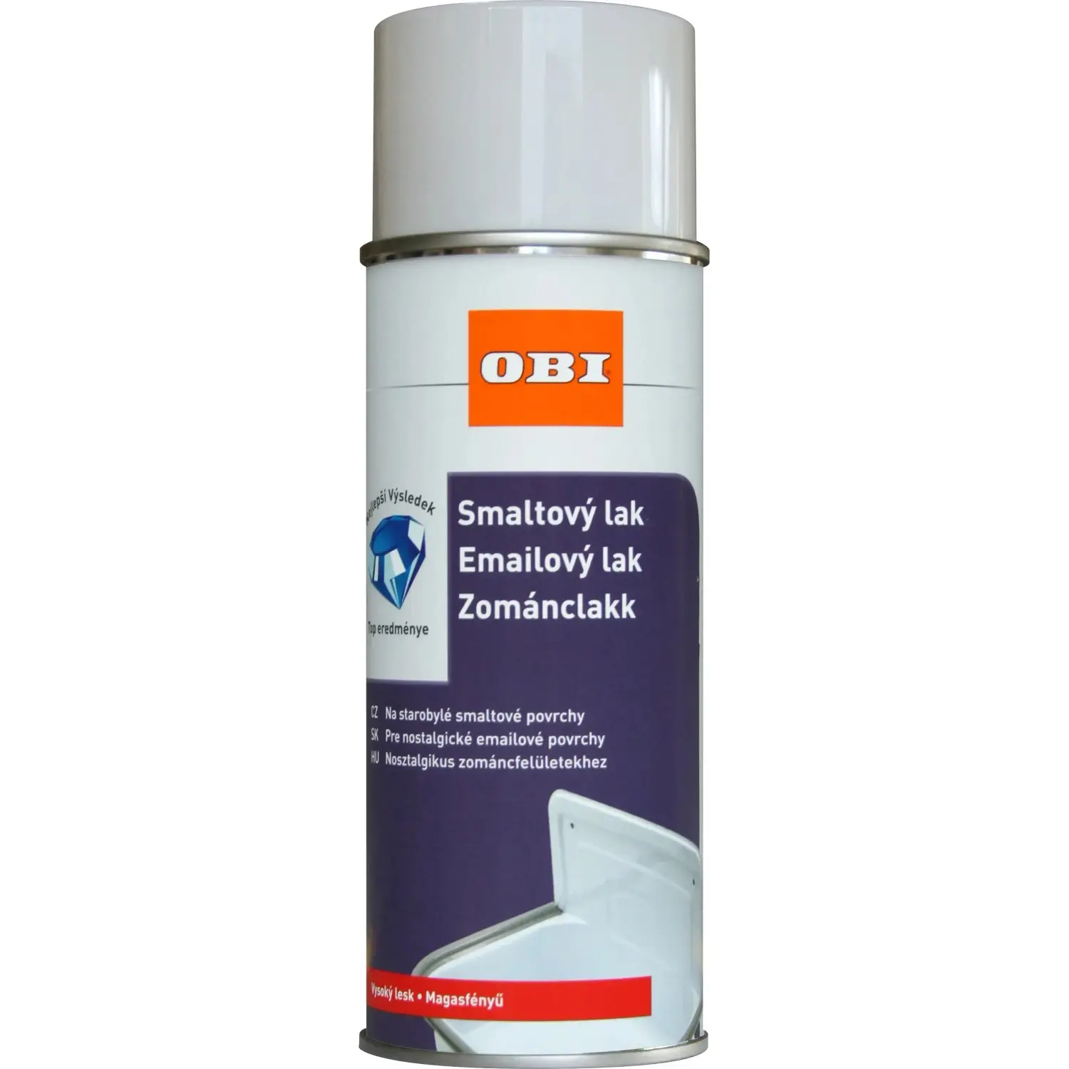 OBI Barva na techniku bílá 400 ml