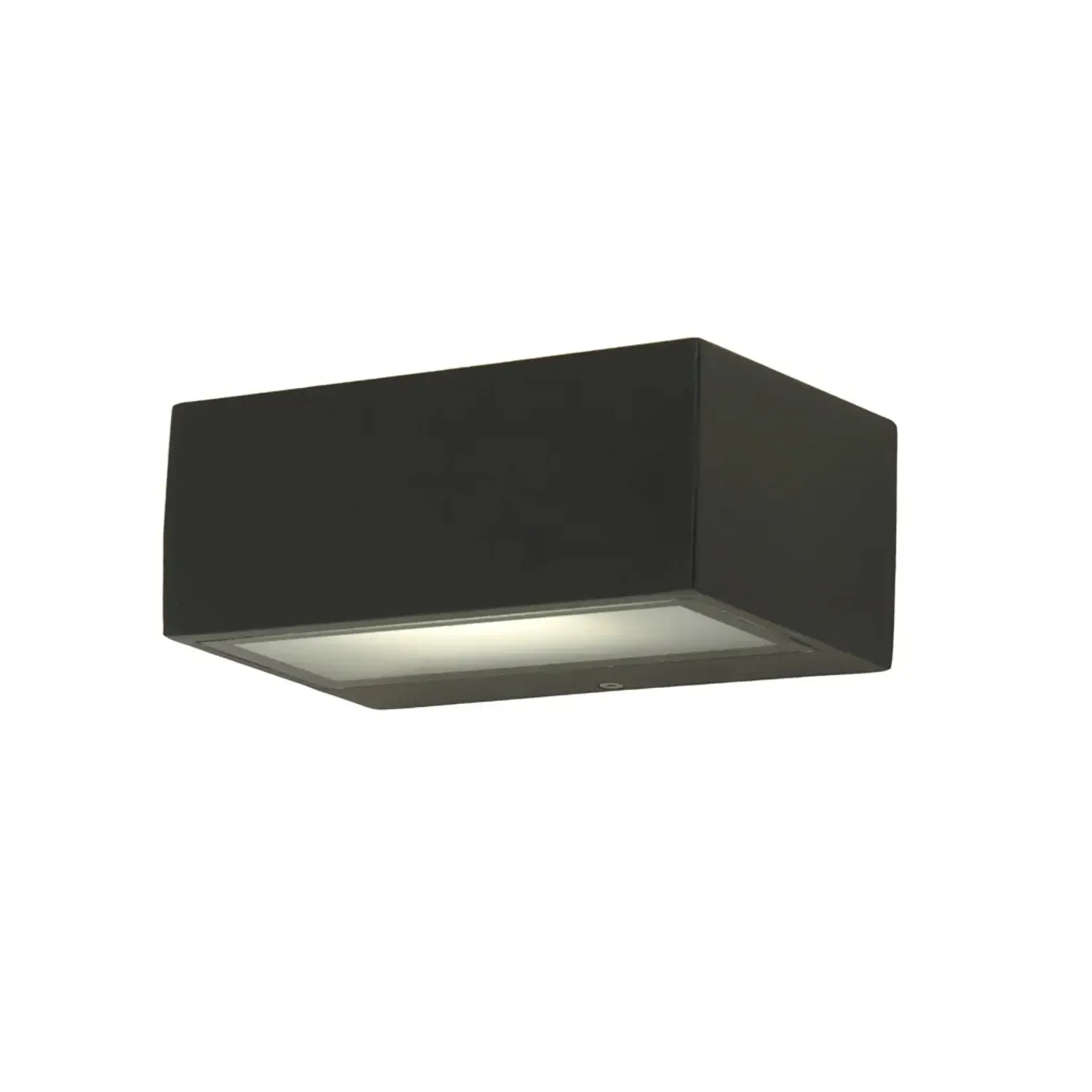LUTEC Nástěnné svítidlo GEMINI tm. šedé 1 x E27 max. 40W IP54 70x110x170mm