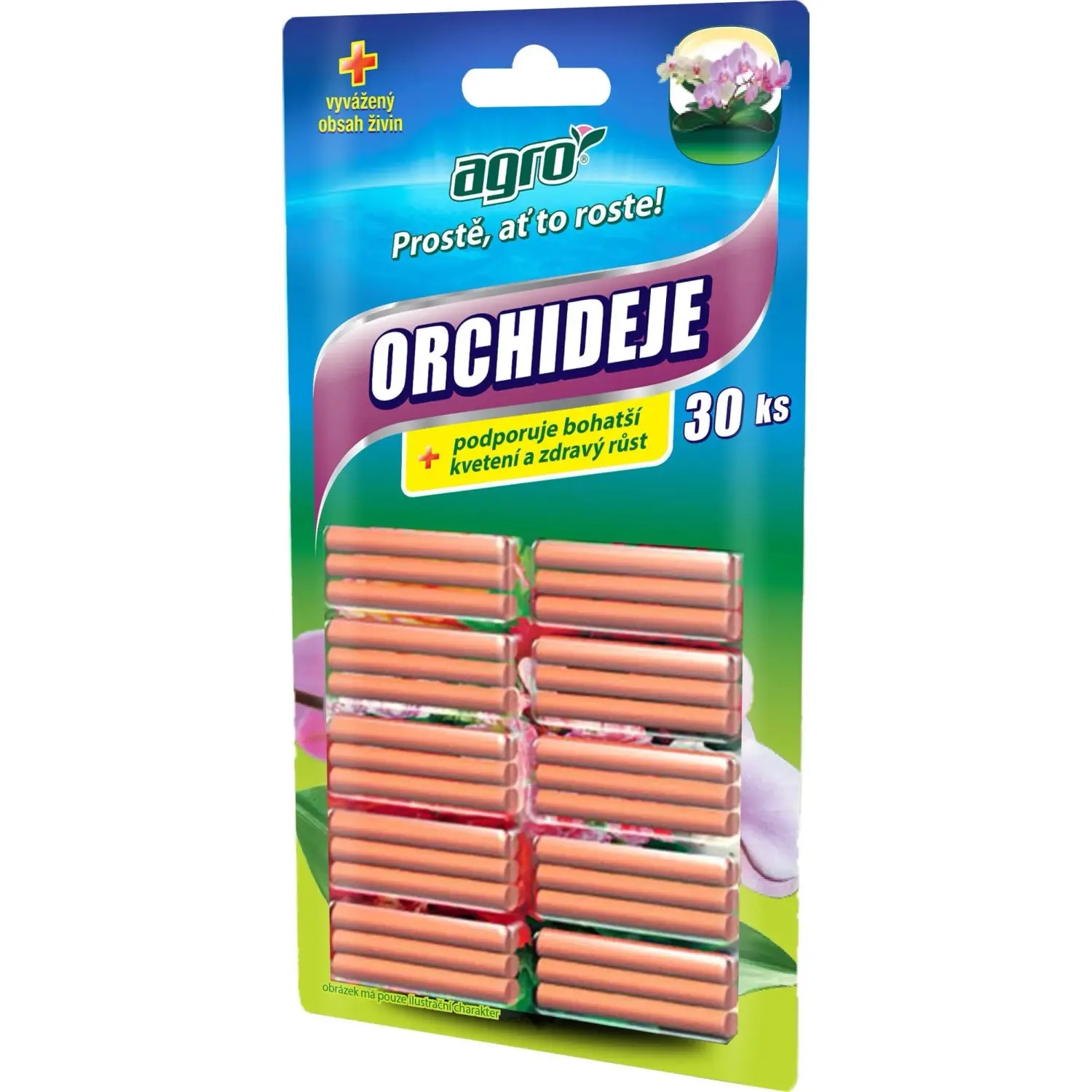 AGRO CS AGRO Tyčinkové hnojivo pro orchideje 30 ks