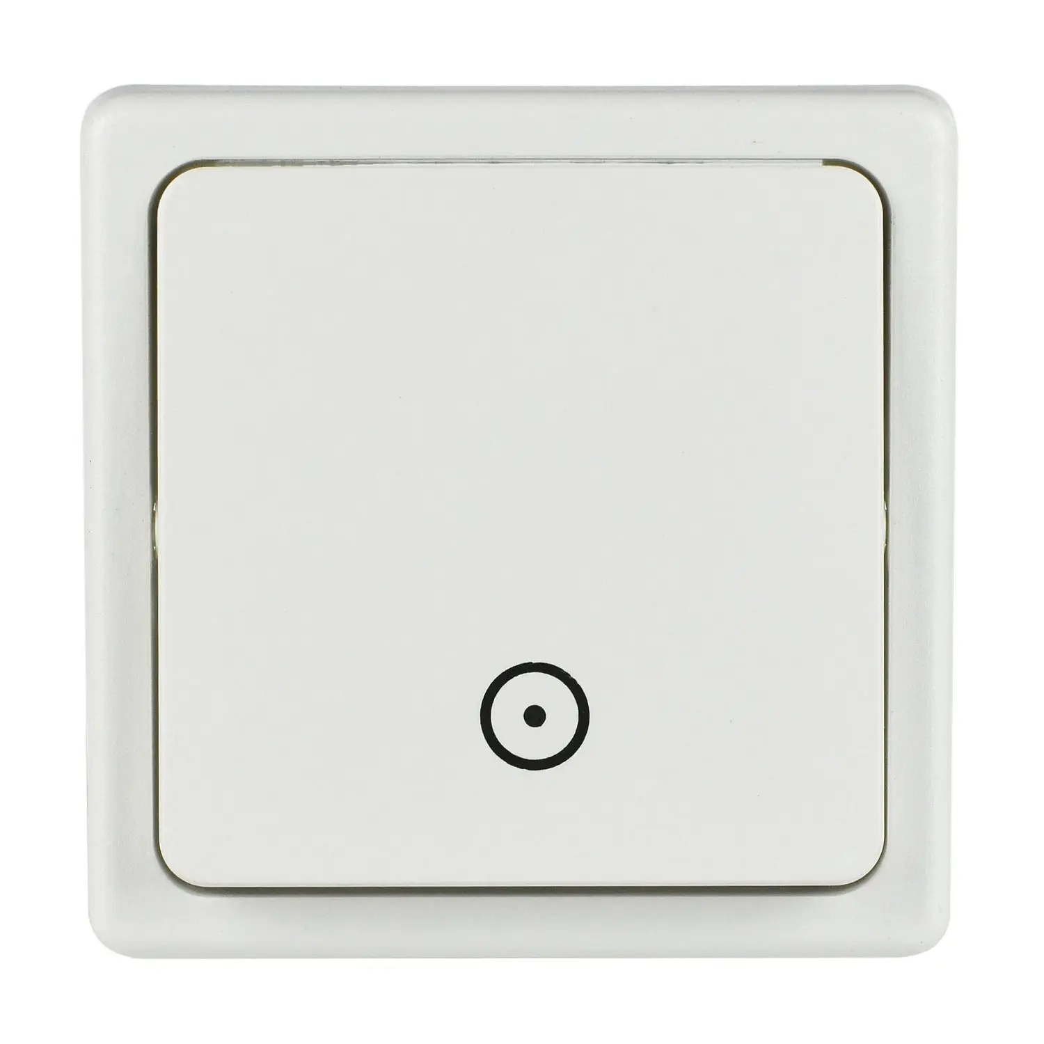 SEZ Tlačítko Standard DS 1101-10 B bílé 28 x 82 x 82 mm