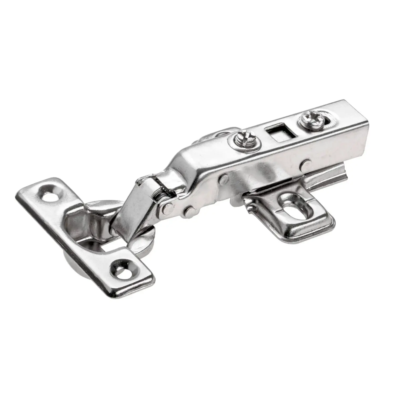 Hettich Dvojramenný nábytkový závěs, brzda, plné překrytí, poniklovaný, 26 mm