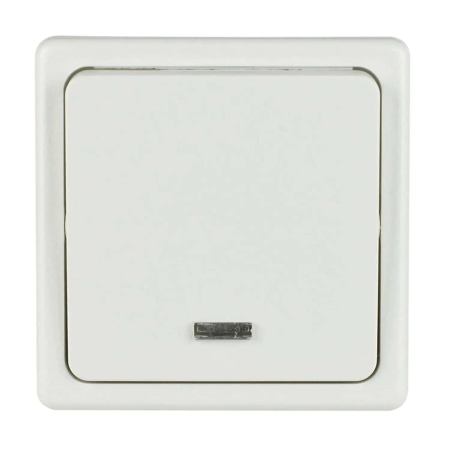 SEZ Tlačítko se signalizací Standard DS S 1101-10 B bílé 28 x 82 x 82 mm