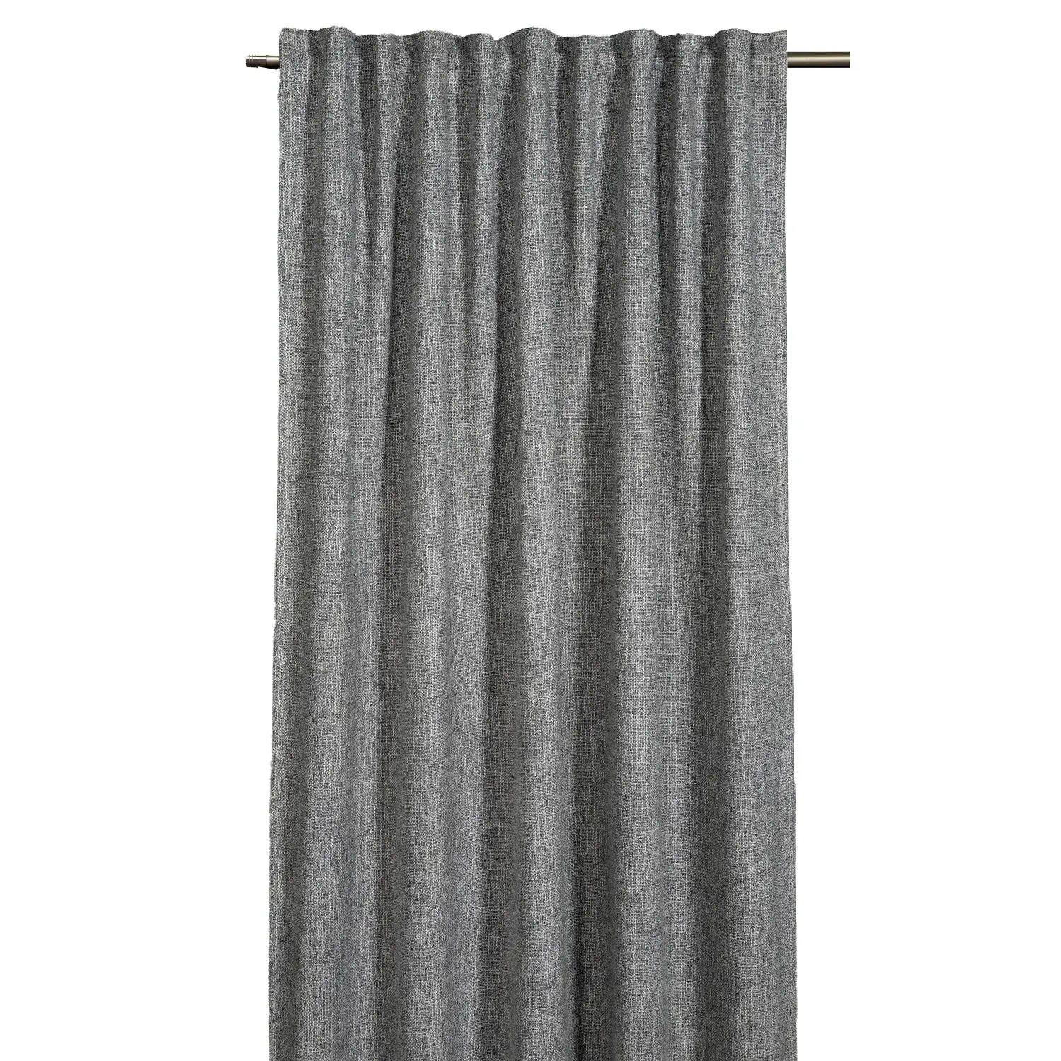 Sehlbach Závěs se skrytými poutky, Dimout fleece, stříbrná šedý, 245 x 130 cm