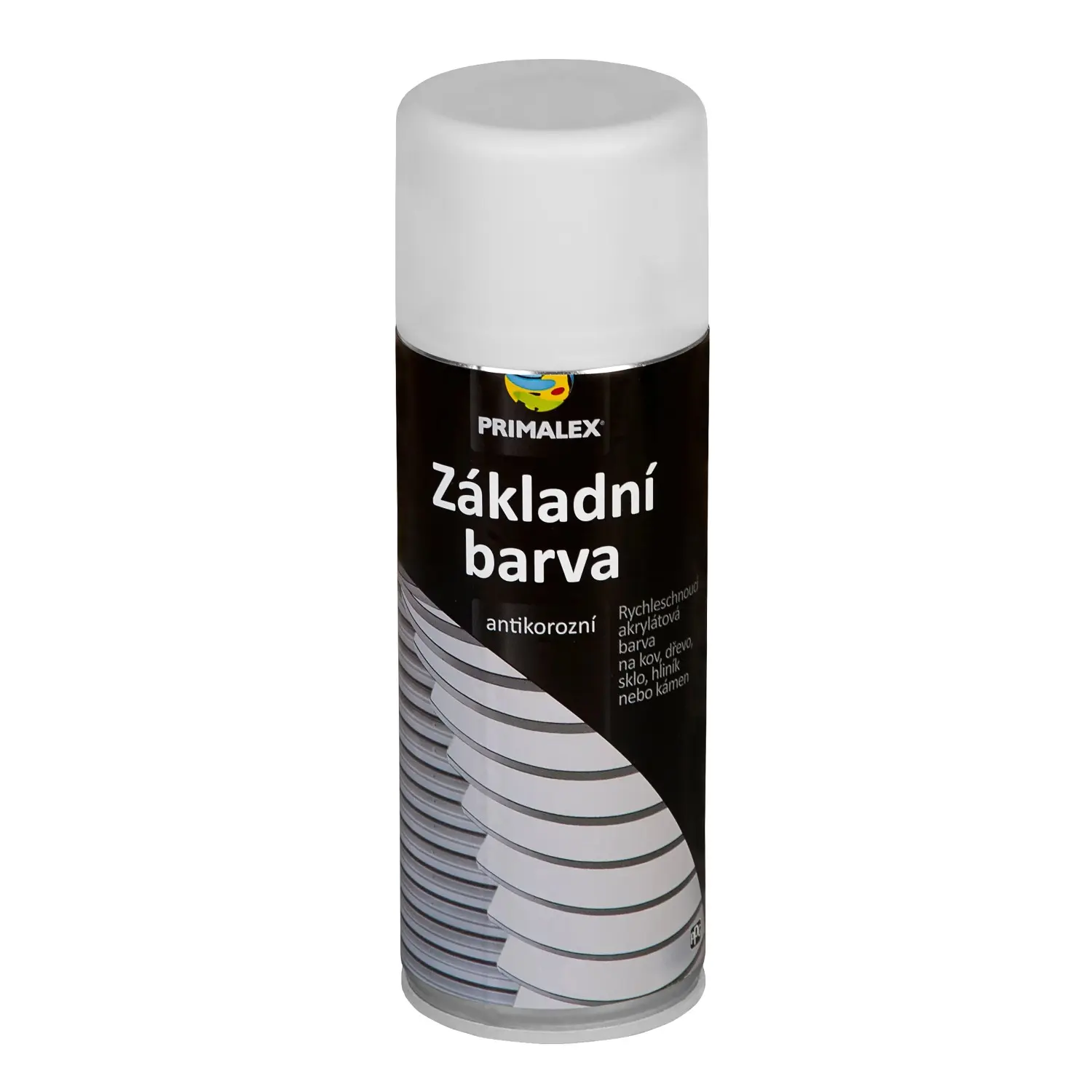 PRIMALEX Antikorozní základní barva ve spreji bílá 400 ml