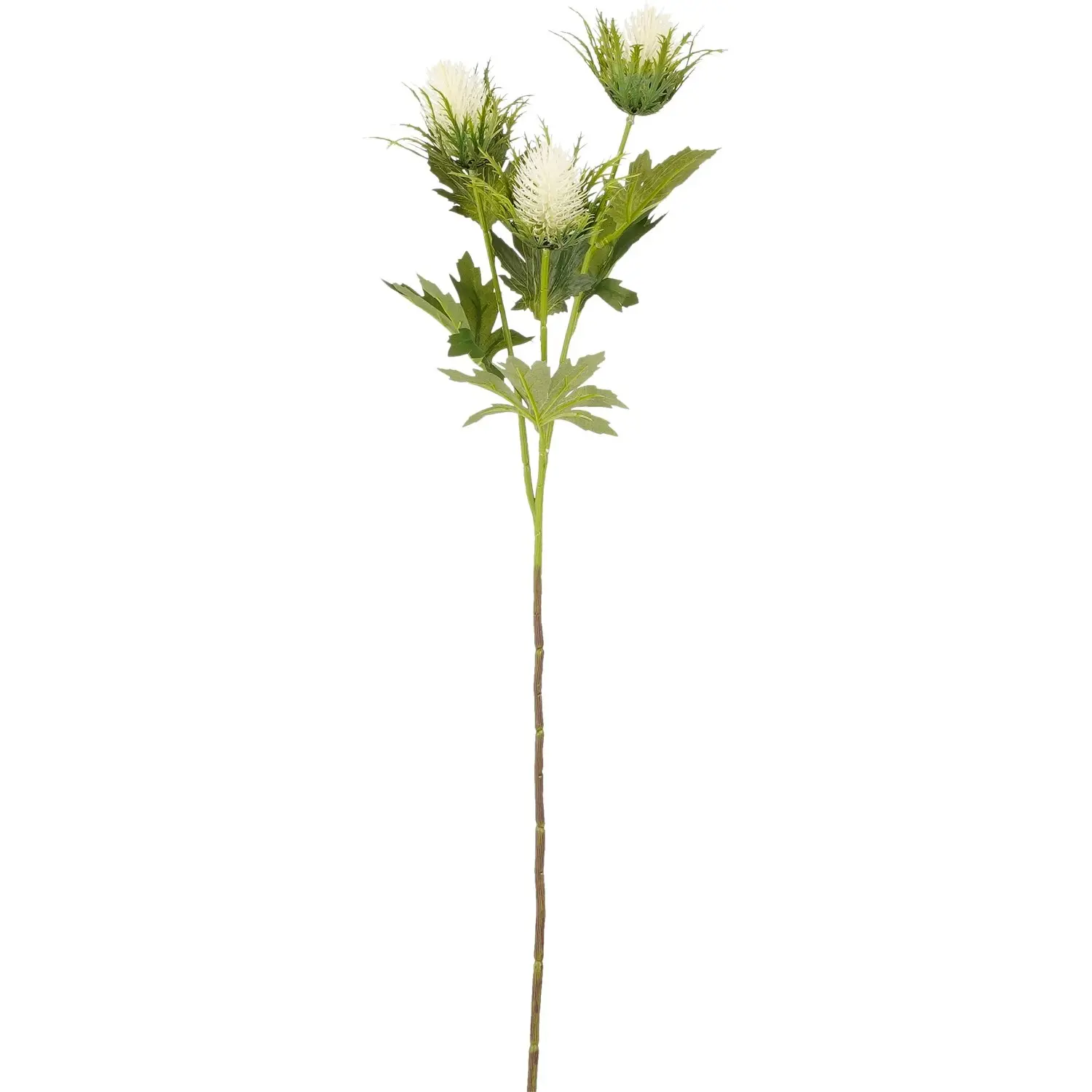 Mica Decorations Umělá větvička bodlák, modrá, 67 cm