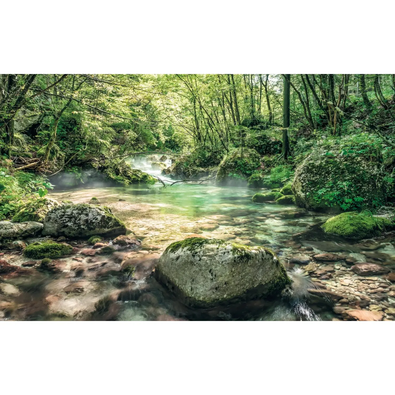 Komar Vliesová fototapeta Tranquil Pool 400 x 250 cm