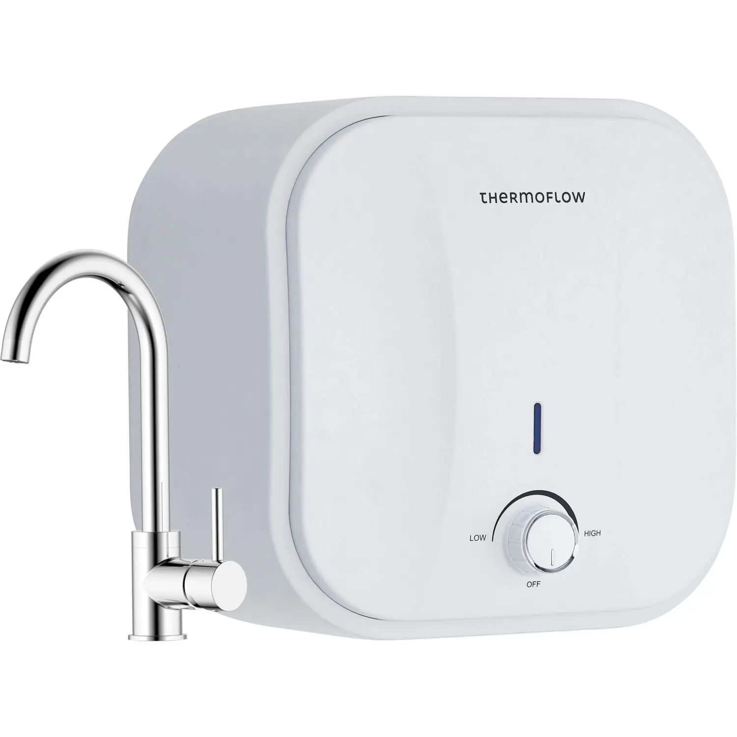 Thermoflow Zásobník pod odběrné místo DS 10 + dřezová baterie OVALIS